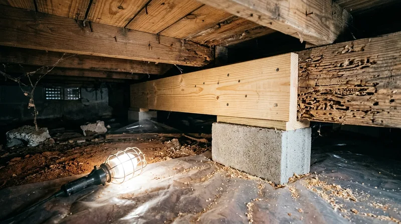 Floor Joist & Subfloor Repair Chattanooga