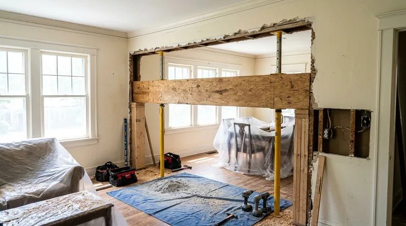 Beam Replacement & Load-Bearing Wall Removal Chattanooga